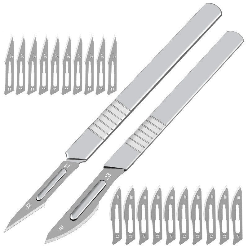 Screen Printing Squeegee - 10pcs 11# 23# Carbon Steel Surgical