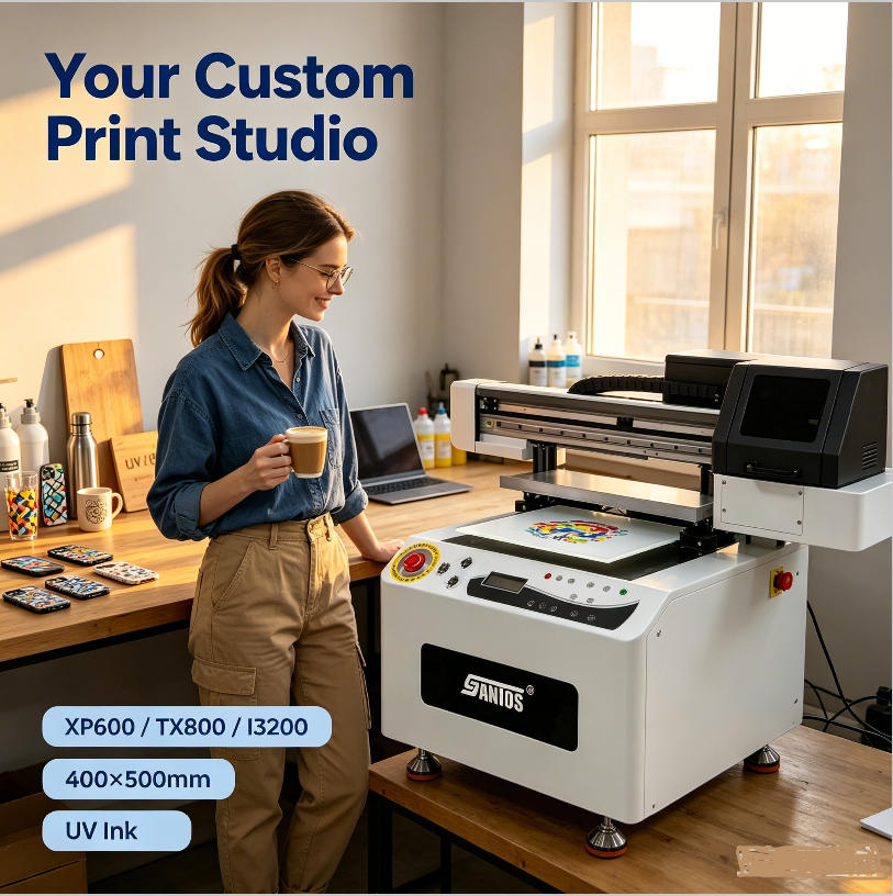 Commercial Digital Printing Machine - 40*50CM Industrial Automatic Digital UV Flatbed