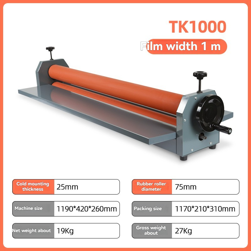 TK1000 Laminator Manual Cold L - Laminator Cold Roll review and price