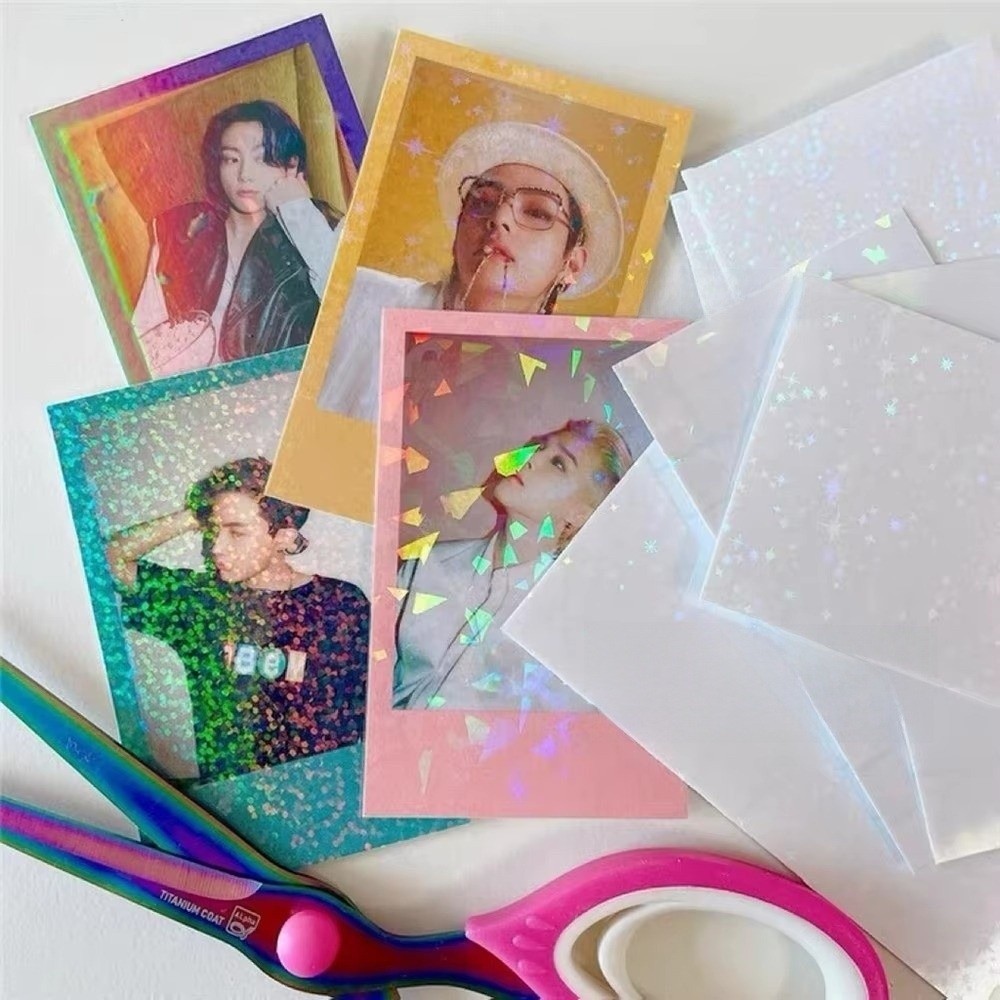5Pcs Self Adhesive Holographic - Laminator Cold Roll review and price