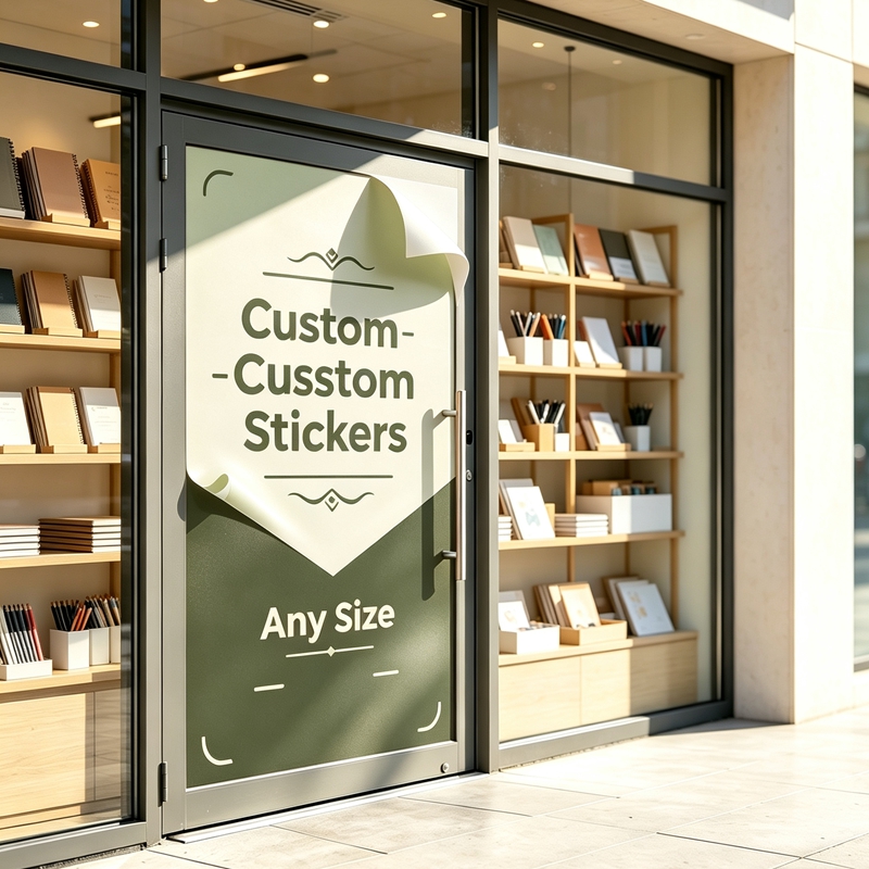 Custom Any‑Size 100cm Stickers - Commercial Wall Printing review and price