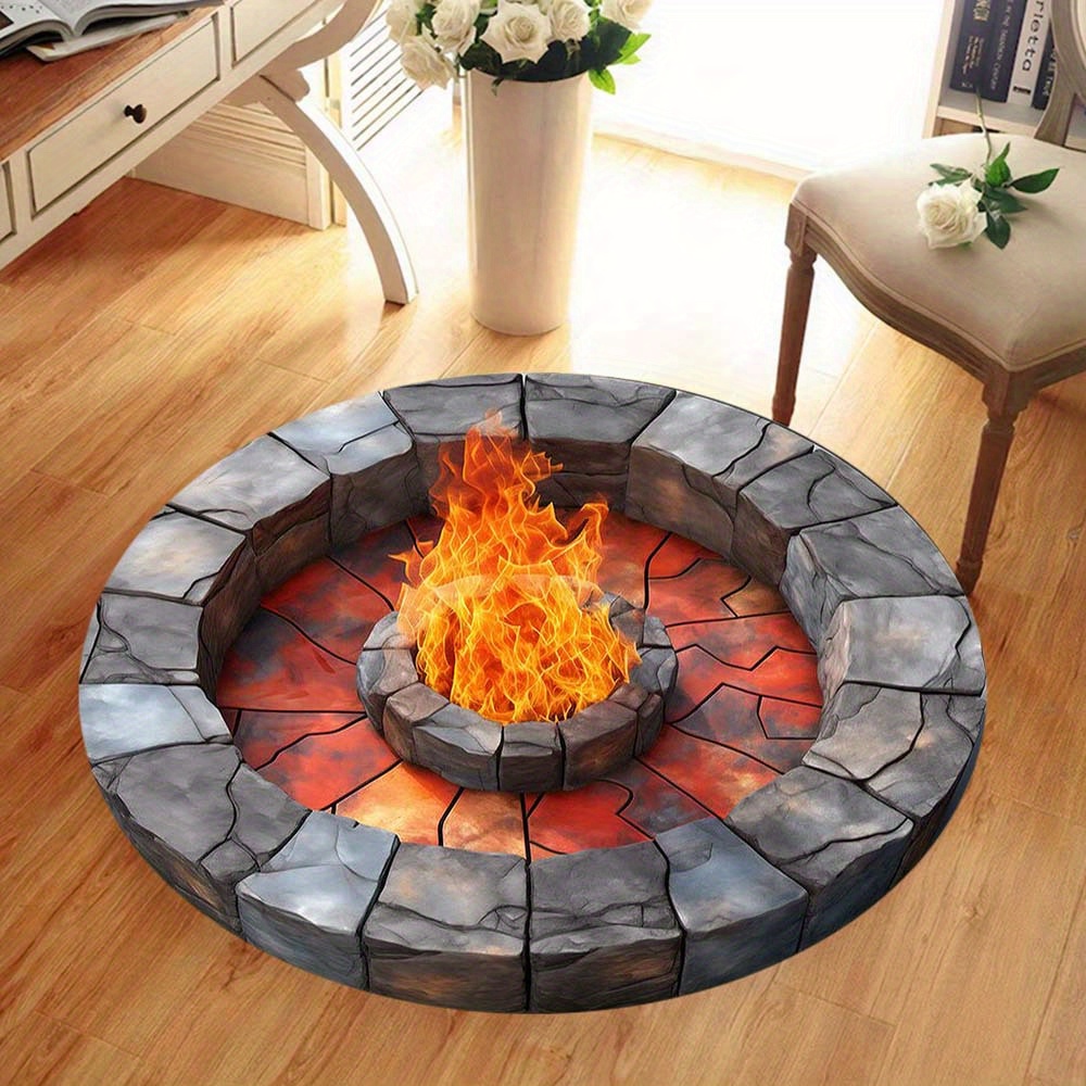 Cozy Digital Printed Fire Mat  - Commercial Digital Printing Machine review and price