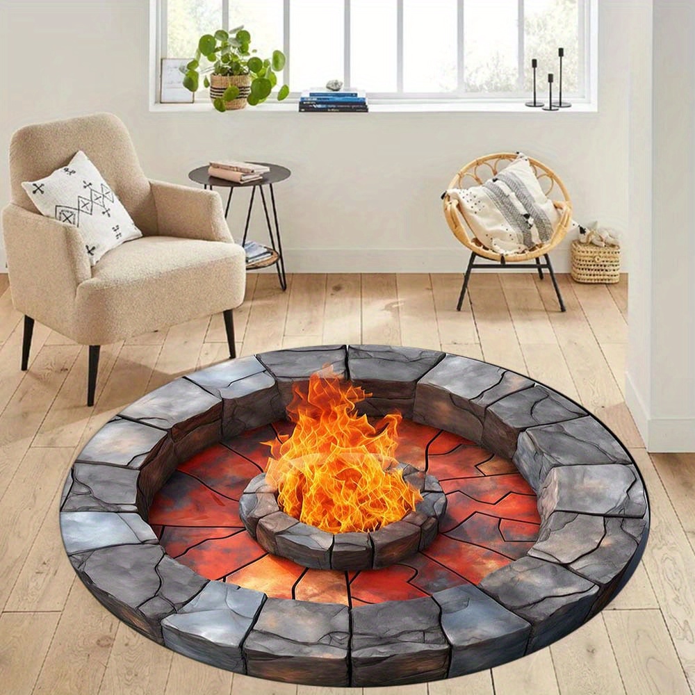 Cozy Digital Printed Fire Mat  - Commercial Digital Printing Machine review and price