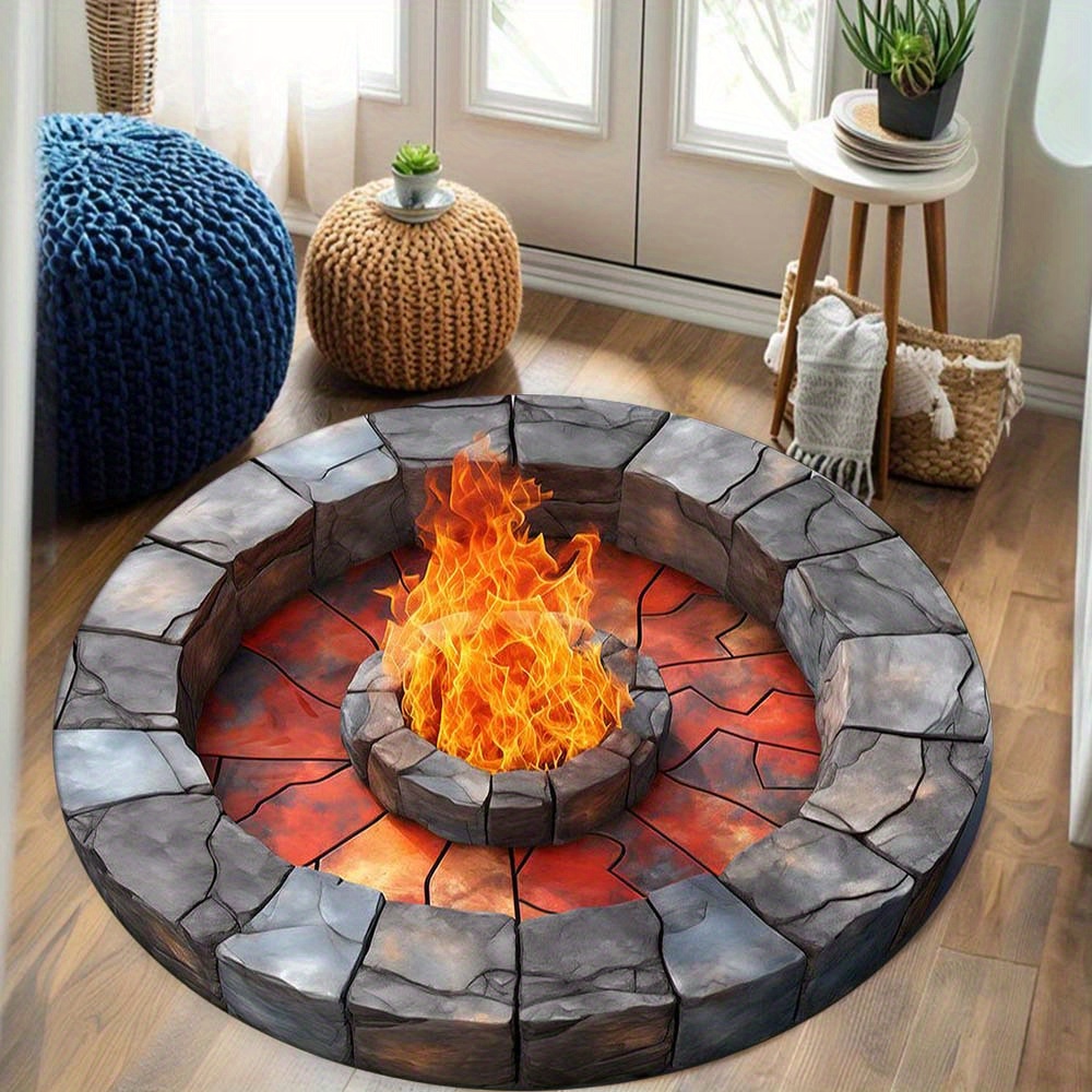 Cozy Digital Printed Fire Mat  - Commercial Digital Printing Machine review and price