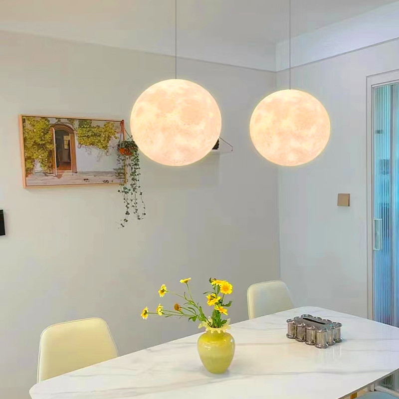 3D Printing Moon Chandelier Si - Hall Commercial Printing review and price