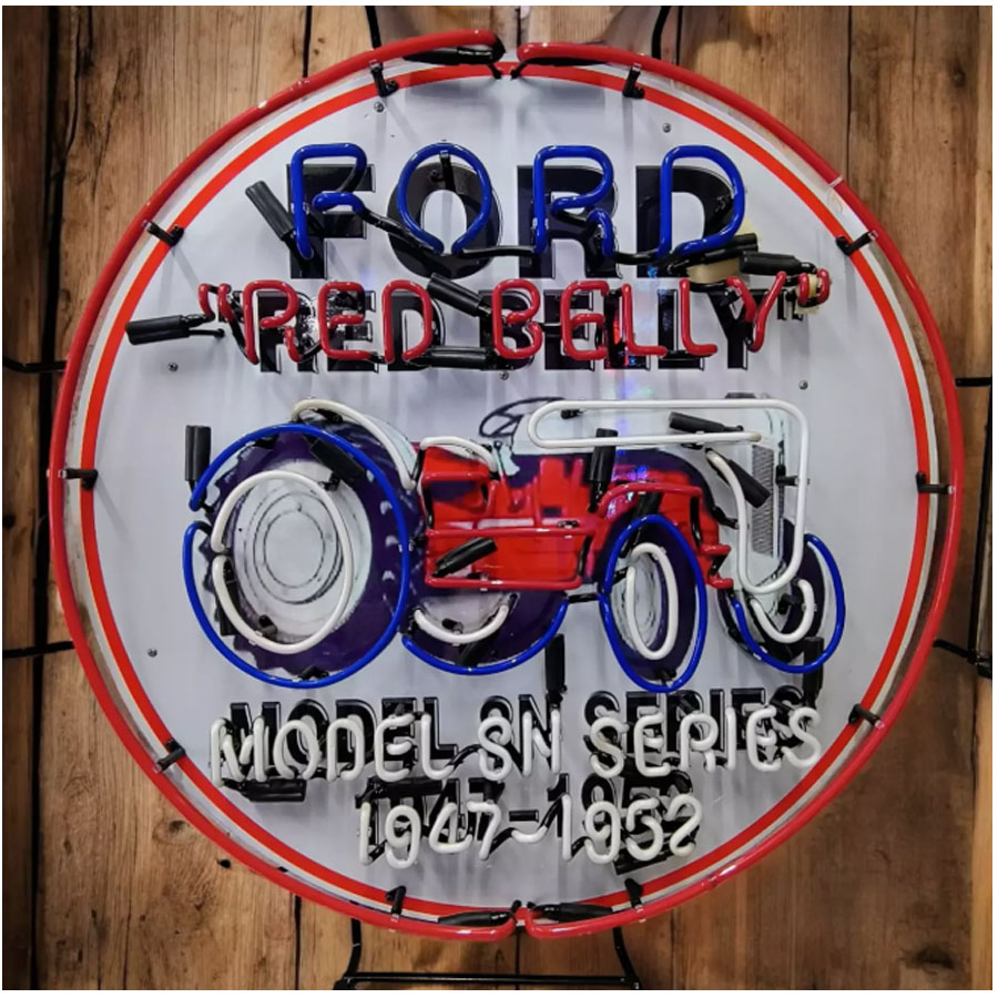 For Red Belly Neon Sign Tracto - Commercial Wall Printing review and price