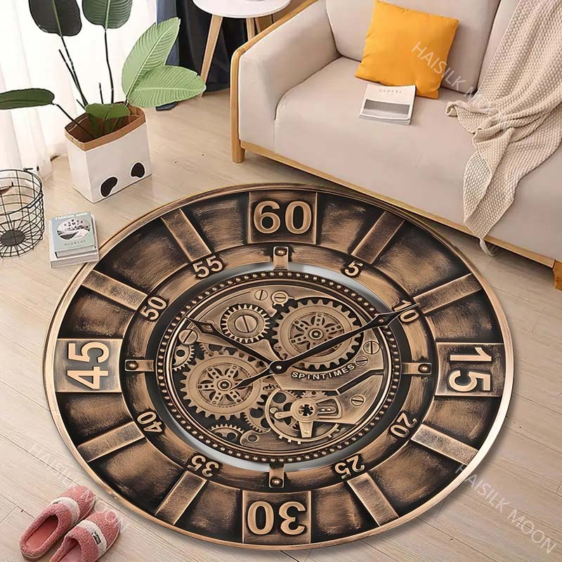 1PC Vintage gear wall clock fa - Commercial Wall Printing review and price