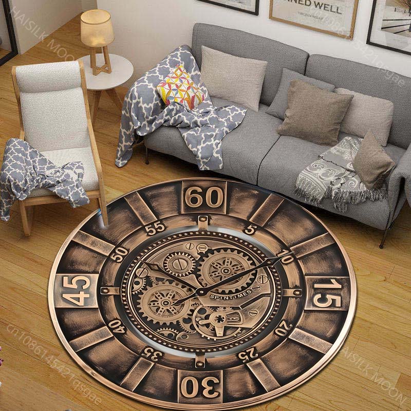 1PC Vintage gear wall clock fa - Commercial Wall Printing review and price